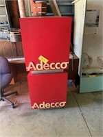 2 Adecco Display Stands