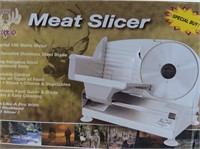 NEW-REDHEAD Meat Slicer- 7,5" Serrated Steel Blade