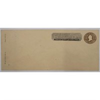 U.S. Postal Stationary Issue U68. 12 Cent Brown E