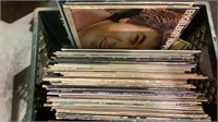 Box lot of over 50 record albums. Albums include