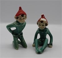 Japan Porcelain Pixie Elf Figurines