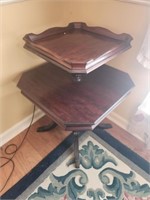 2 tiered side table broken in multiple places