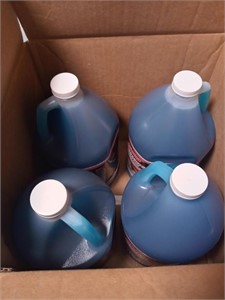 4-1 gal bottles of windshield wiper fluid(new)
