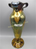 Imperial Freehand 11.5" tri-lobe vase,