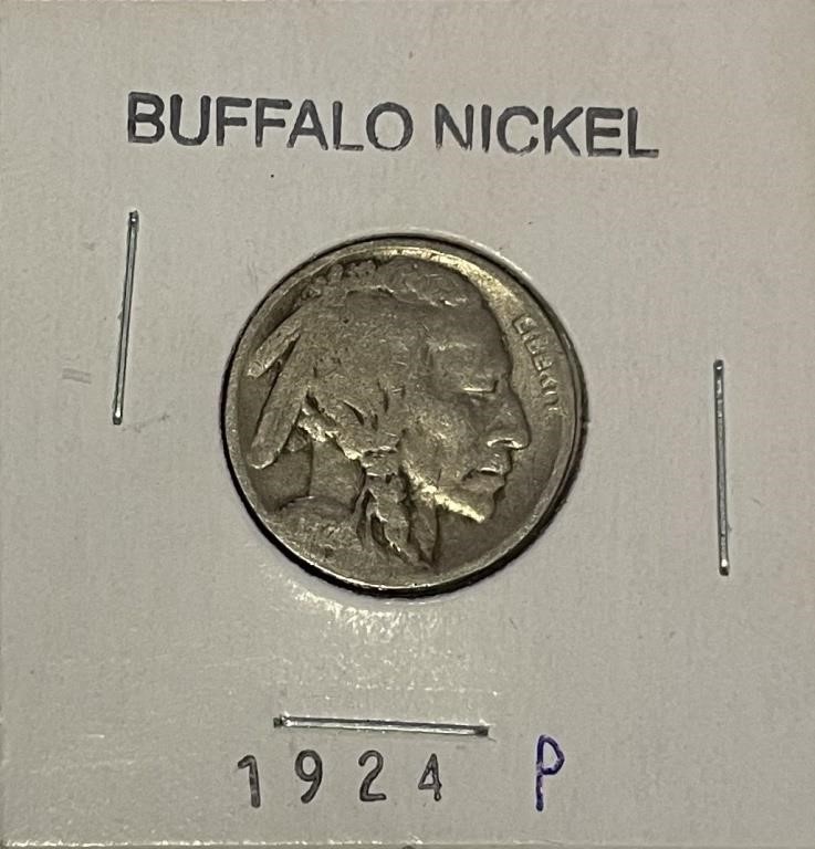 US 1924 Buffalo Nickel