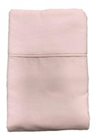 New Mainstays cotton flat sheet size Twin in pink