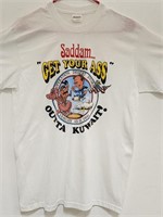 Vintage Saddam Get Your Ass Out Of Kuwait shirt