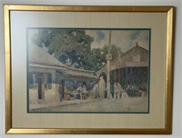 Paul Sawyier ’South End of Covered Bridge' Print