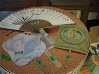 Misc lot of hand fans
