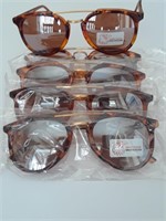 5 lunettes de soleil Hawk Vision. Neuves