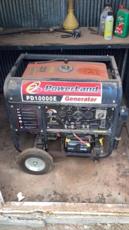 Generator-Powerland PD 10,000 E Electric Start