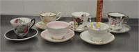 Vintage cups & saucers, see pics