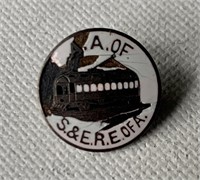 AA of S & ERE of A Streetcar Pin