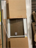 31" x 87.5" White LH FV Storm Door