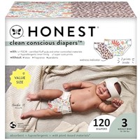 SEALED-Honest Co. Plant-Based Diapers, Size 3