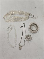 Costume Jewelry - Crystal Beads ?