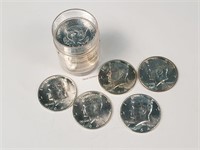 20- BU 1964 Silver Kennedy Half Dollars