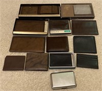 Assorted Leather Billfolds