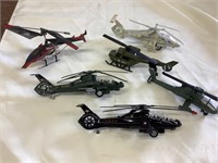 Toy military helicopters