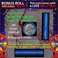 1-5 FREE BU Nickel rolls with win of this 1980-d S