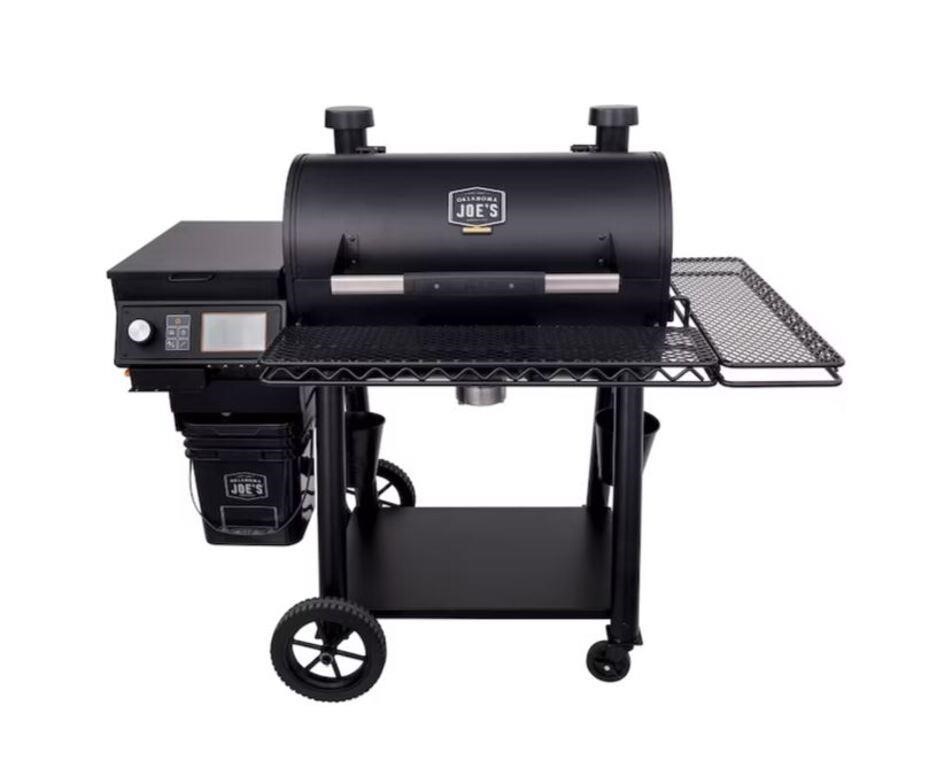 Oklahoma Joe Black Pellet Grill & Smoker