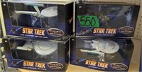 4 Star Trek Hot Wheels Diecast Metal Uss