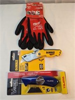 DEWALT BLADE & MW GLOVES +