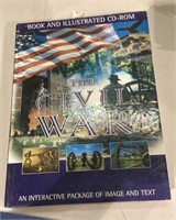 Coffee table book The Civil War and interactive
