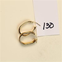 14K gold earrings 2.6 gms