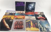 Collection of VTG Rock Vinyl Albums