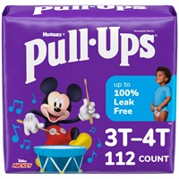 Pull-Ups Boys' Potty Training Pants, 3T-4T (32-40