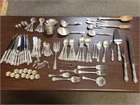 128-Pc Wallace Sterling Silver Flatware