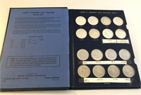 1964-1985 P&D Kennedy Half Dollars Album COMPLETE