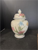 Hand Painted Ginger Jar