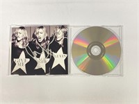 Autograph COA Madonna CD