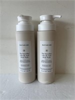 2 naturium body washes 16oz