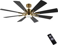 WINGBO 72 DC Ceiling Fan with Lights and Remote