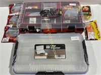(2) Fishing Tackle Organizers, Tackle Included