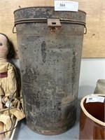 Primitive Tin Canister