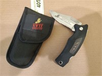 NWTF SCHRADE KNIFE IN SHEATH