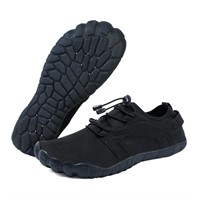 R5130  WOTTE Aqua Sock Barefoot Shoes, Black Size