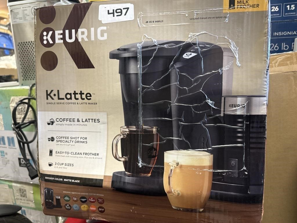 Keurig K Latte Coffee & Latte Maker with Frother