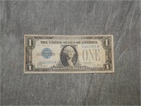 1928 $1 Silver Certificate Funny Back