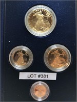 1999-W American Eagle Gold 4 Coin Proof Set