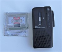 GE Mini Recorder w Tape