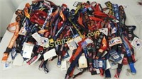 75 Professional Sports Lanyards & trash can