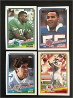 LOT OF (48) 1988 TOPPS NFL FOOTBALL PICTURE CARDS