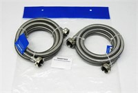 Stainless Steel Washing Machine 6' Inlet Hoses