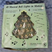 40 vintage musical bell lights