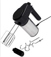6-Speed Electric Hand Mixer 

With Dough Hooks,